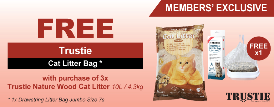 Trustie Cat Litter Bag Promo